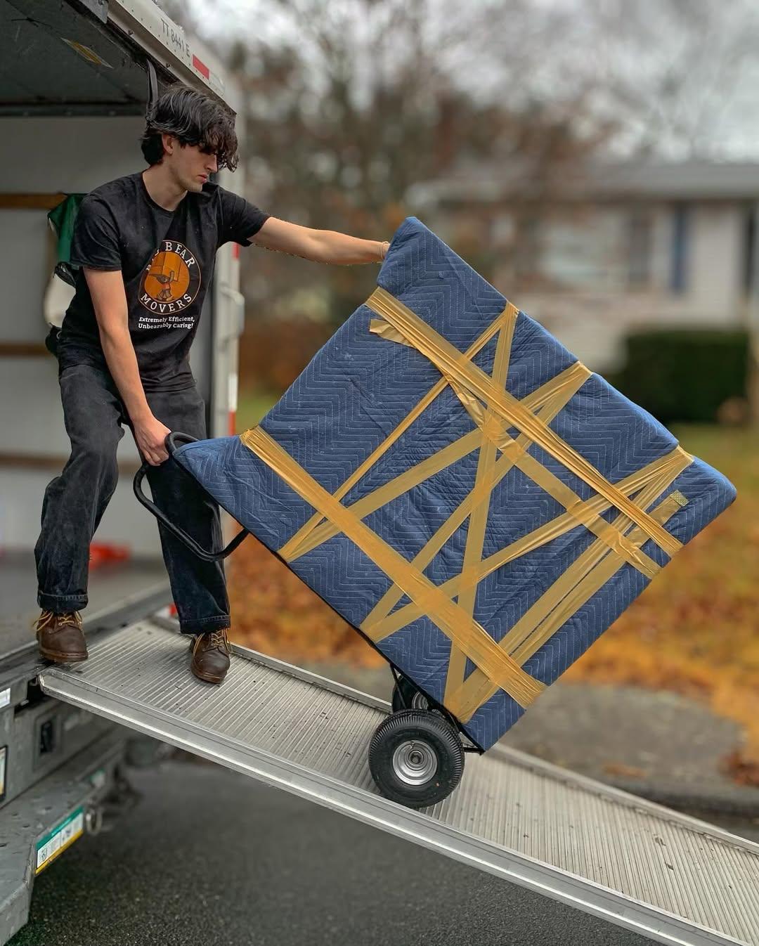 interstate movers Boston preparing furniture transport interstate movers Boston preparing furniture transport