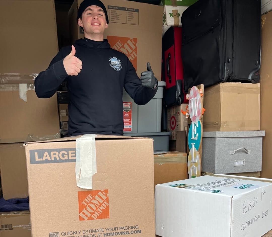 business movers Boston MA loading truck business movers Boston MA loading truck